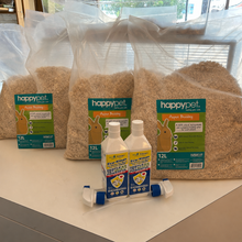 Load image into Gallery viewer, Bundle Happypet Aspen Bedding 12L/20L( 4Pkt + 2Ecoklean )