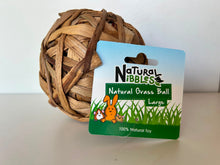 Load image into Gallery viewer, Natural Nibbles Grass Ball Large