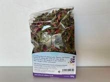 Load image into Gallery viewer, Natural Nibbles Chamomile & Lavender Salad 100g