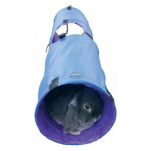 Load image into Gallery viewer, Rosewood Activity Tunnel (Blue/Grey)