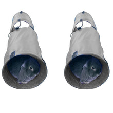 Load image into Gallery viewer, Rosewood Activity Tunnel (Blue/Grey)