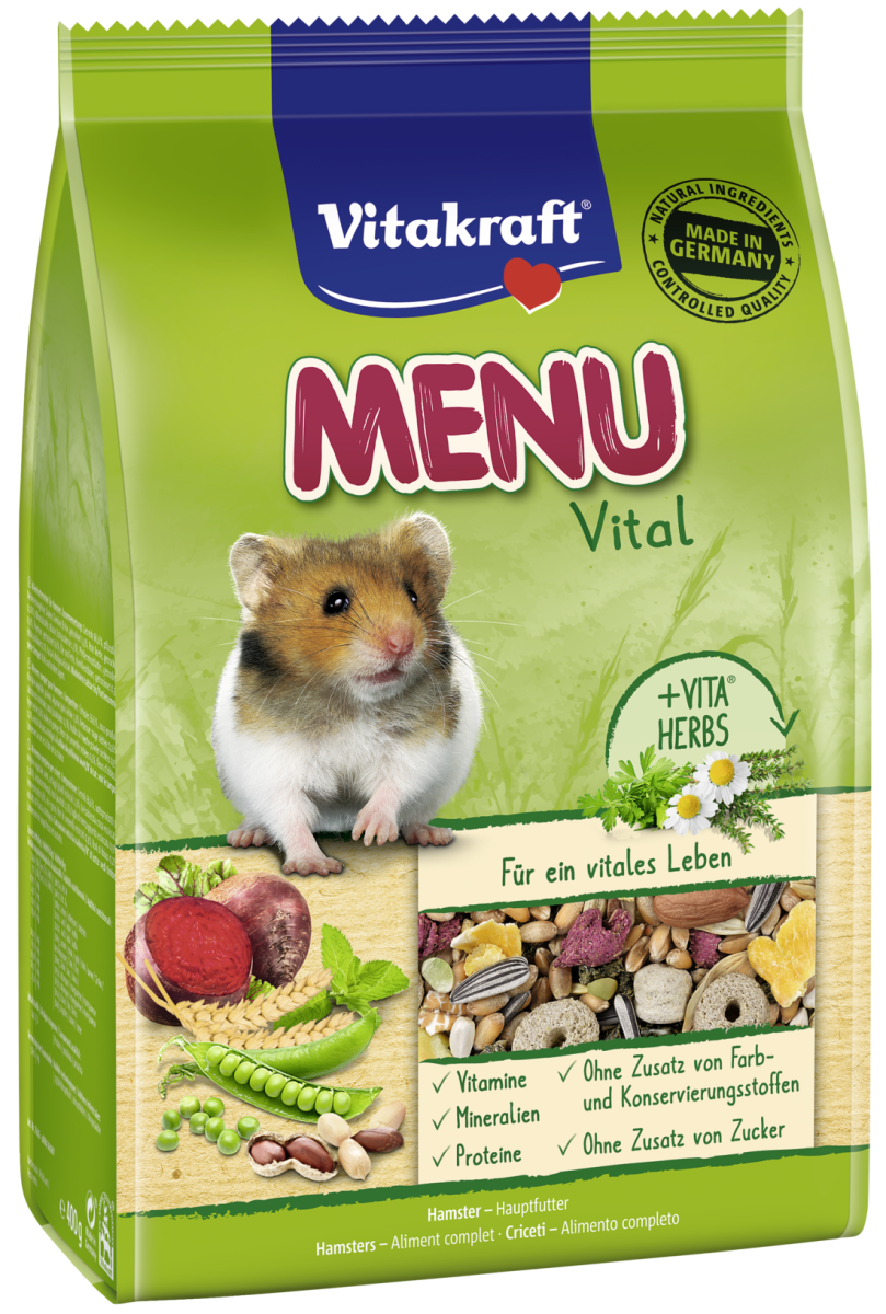 Vitakraft Menu Vital Hamster Food 1kg