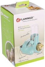 Load image into Gallery viewer, Flamingo Drinking bottle &amp; Feeding bowl Hamtaro Petrol
