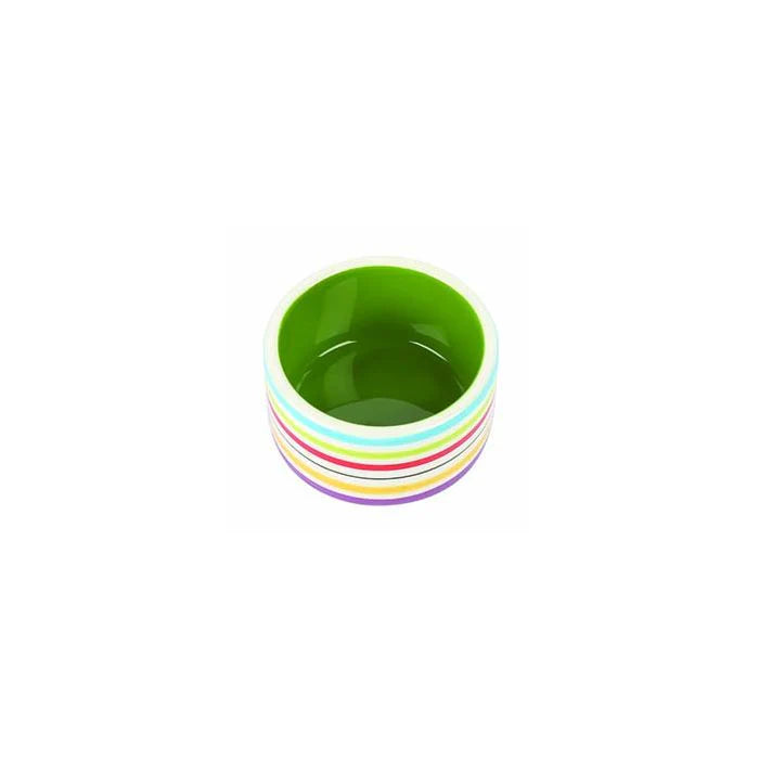 Happypet Rainbow Pet Bowl 100ml /7.5cm