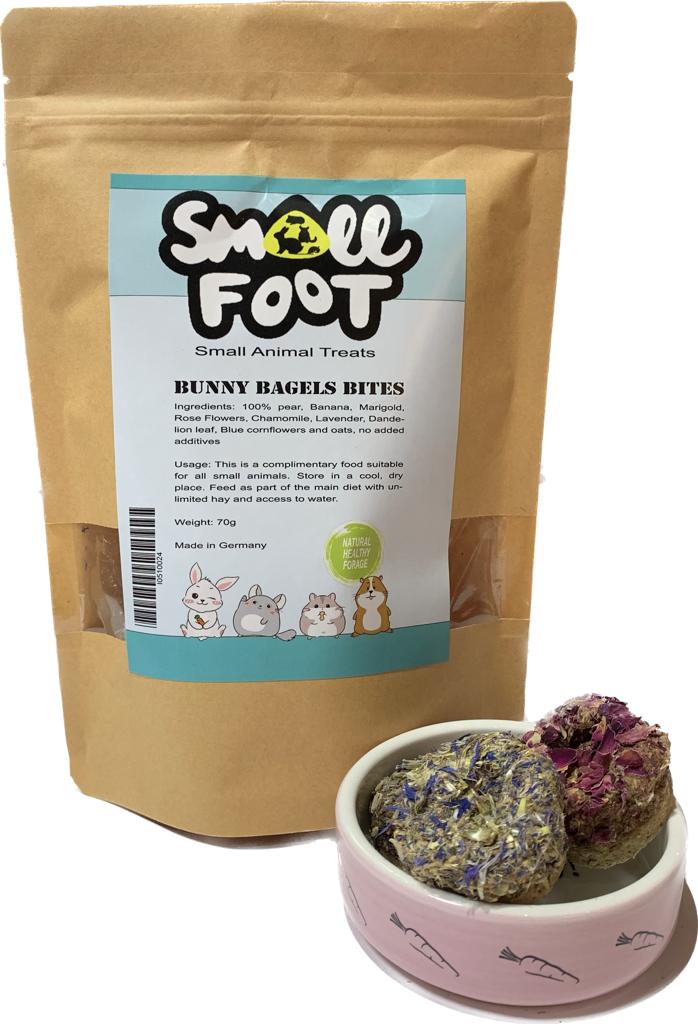 Small Foot Bunny Bagels Bites 70g