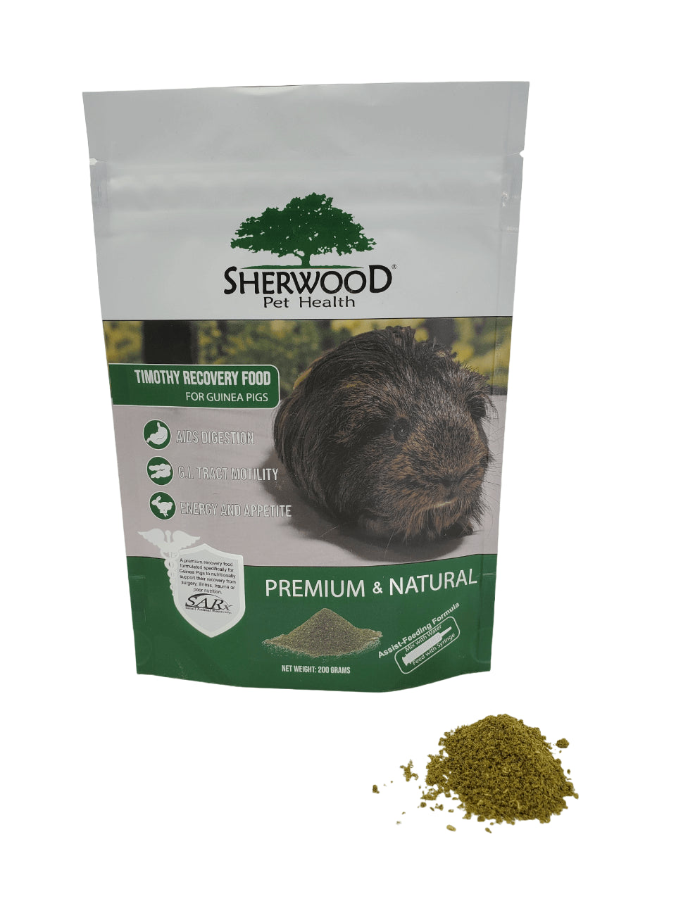 (Promo) Sherwood Timothy Recovery Guinea Pig 200g (Expire Date September 2025)