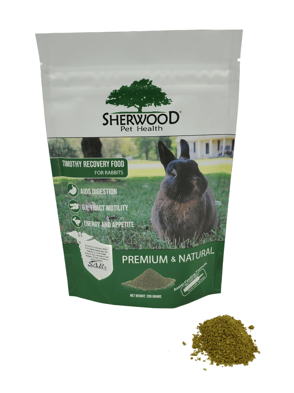 Sherwood Timothy Recovery Food  Rabbit 200g