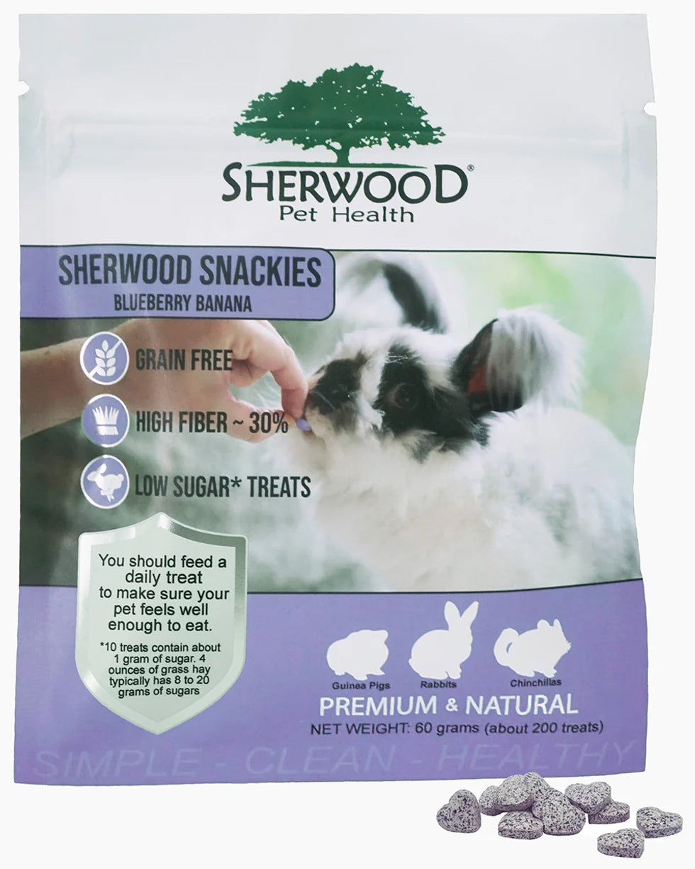 Sherwood Blueberry Banana Snackies  60g (About 200 treats)
