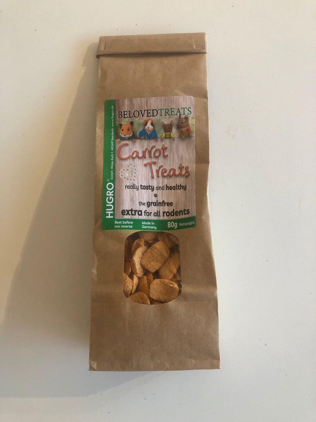 Hugro Carrot Treats 80g