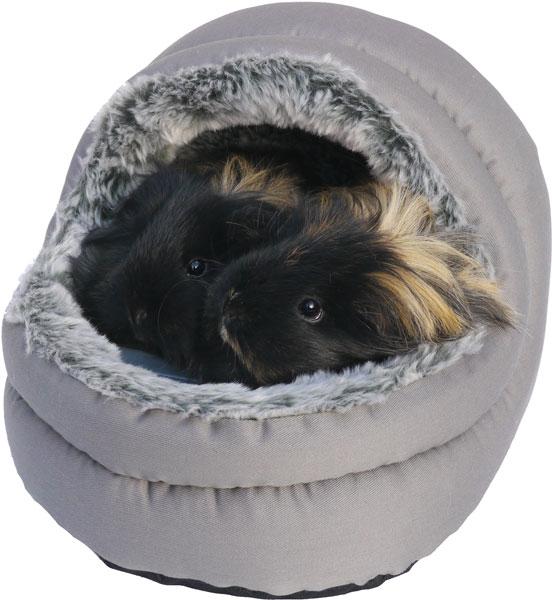 Rosewood Snuggles Small Animal Two Way Hooded Bed