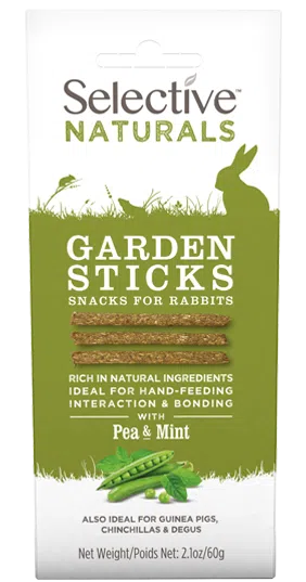 Selective Naturals Garden Sticks Pea & Mint 60g