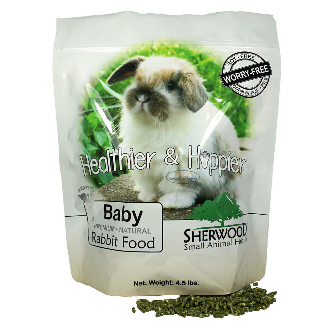 Sherwood Pet Health Baby Rabbit Food 4.5LBS