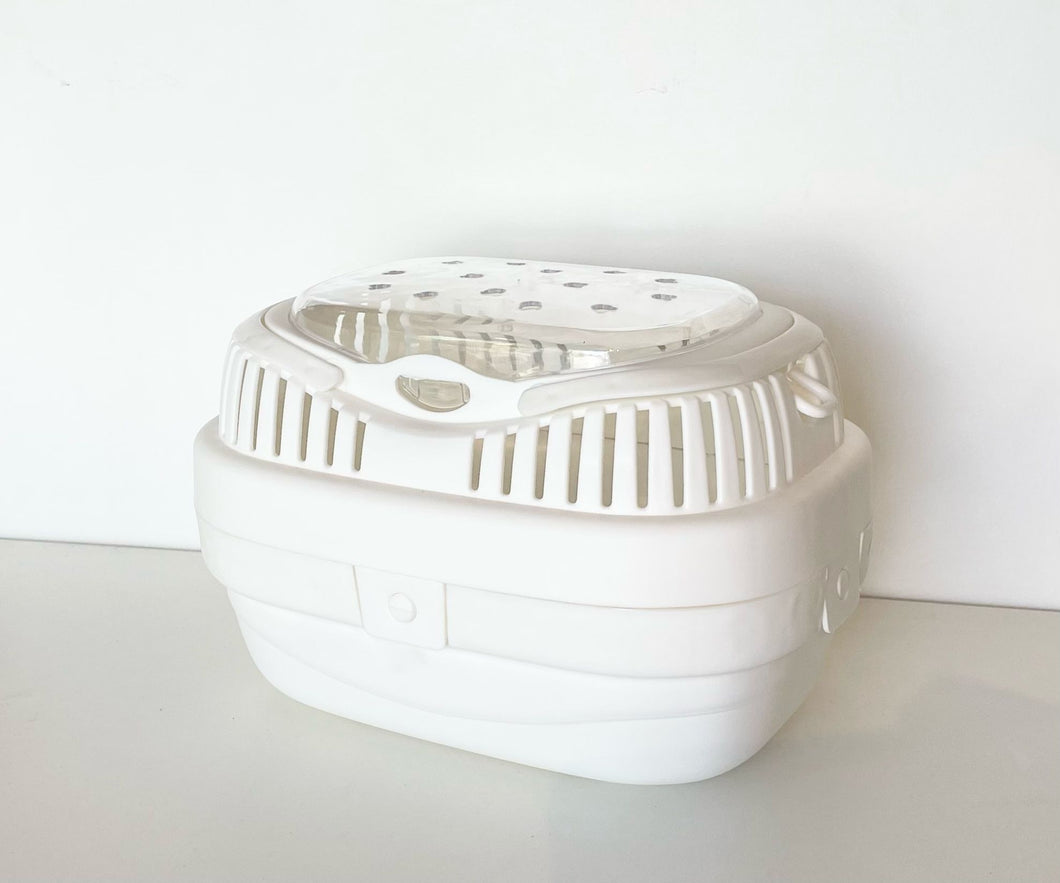 Small Foot White Hamster Carrier