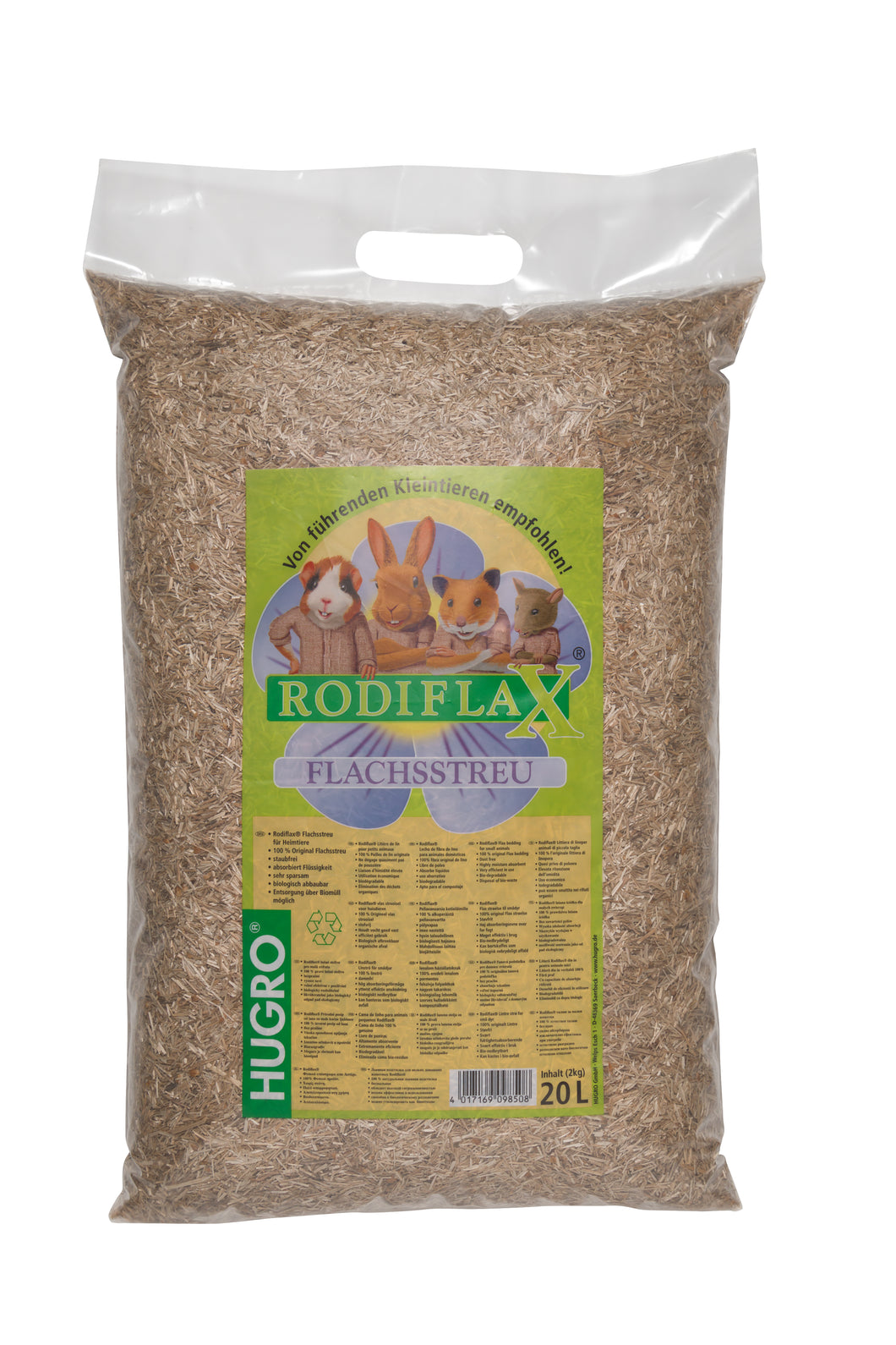 Hugro Rodiflax Bedding 20L