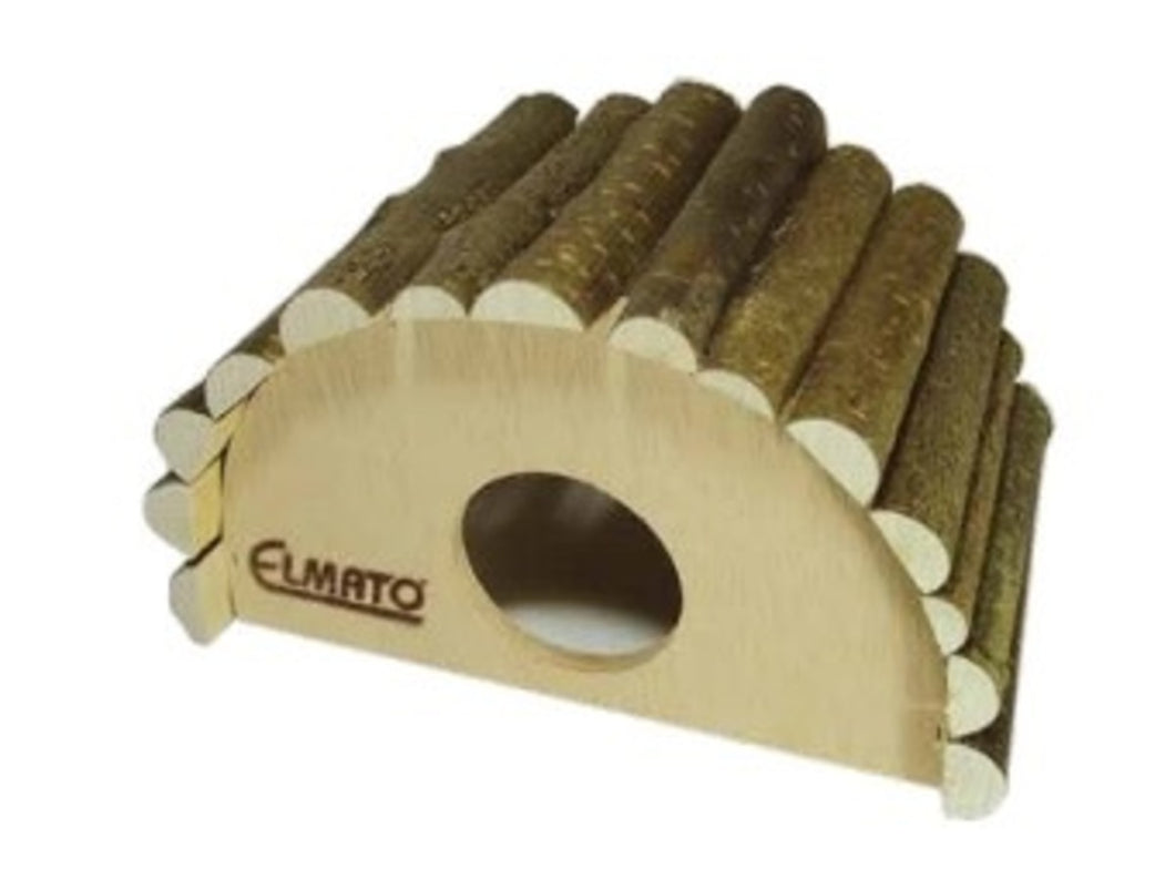 Elmato Hamster Iglo natural Roof 20x12x13cm